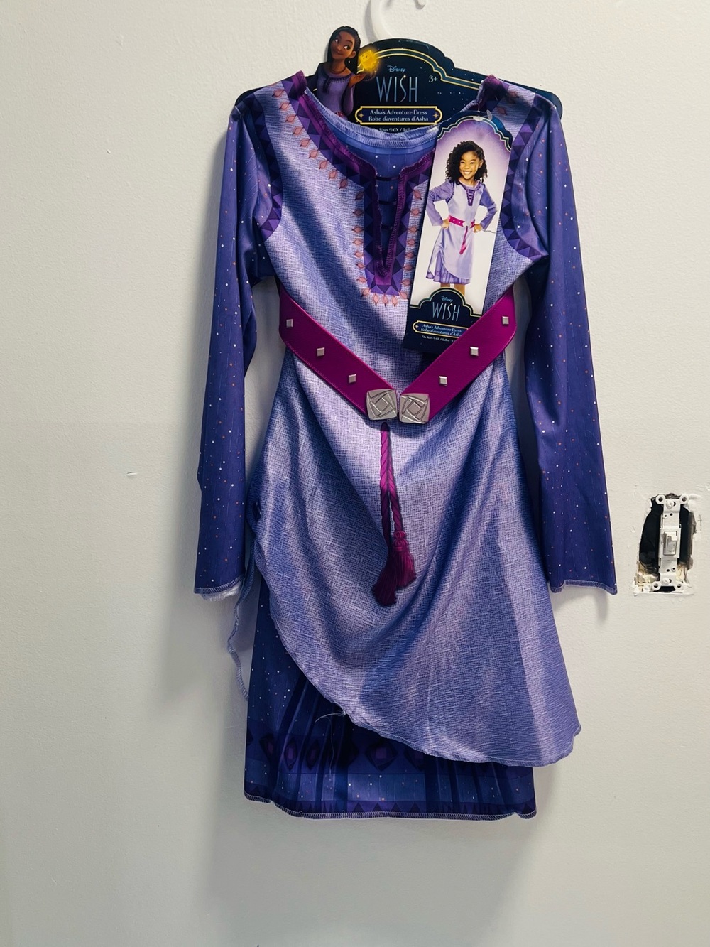 Disney wish Purple and Magenta Princess Costume Dress